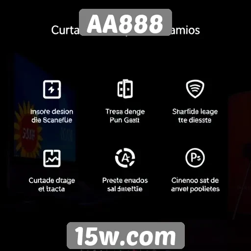 Análise das funcionalidades do site AA888